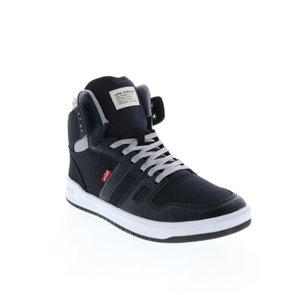 Levi's Other - Levi’s BB HI CZ 510284-07A1 Mens Black Lace Up Lifestyle Sneakers Shoes Sz 13